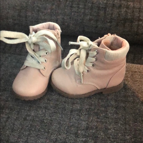 The Children's Place Other - Pink combat boots
